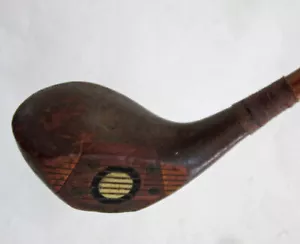 McClurg Star 1209 Driver Holzschläger mit ausgefallenem Gesicht, 43" Länge, RH, um 1922 - Bild 1 von 9
