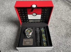 Pokemon Center × Fossil: Kanto First Partners Watch Uhr - unused - Bild 1 von 2