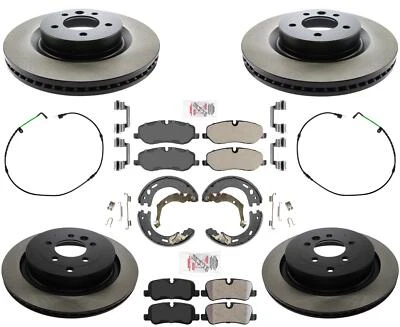 LR3 2005-2009 Land Rover LR3 4.4 High  Carbon Brake Rotors Pads For Front & Rear - Image 1 of 4
