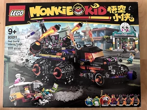 LEGO MONKIE KID 80011 Camion Inferno del Figlio Rosso NISB Nuovo e Sigillato - Foto 1 di 2