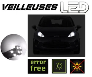 MONDEO mK5 2 Lampadine LED Bianco Luci Posizione Fari Resistenza Anti Errore - Picture 1 of 3