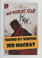 Daredevil Man Without Fear #2  Jed MacKay  Autographed NM 2018