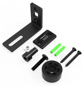 1 paquete guía de suelo herraje de puerta corredera sistema de puerta corredera carril guía de puerta - Imagen 1 de 9