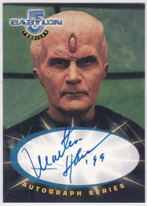 BABYLON 5 PROFILES A2 MARTIN SHEEN AS SOUL HUNTER AUTOGRAPH - Picture 1 of 2