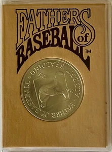 1992 Fathers of Baseball Albert Spalding $5 Commemorative Medal (B) - Picture 1 of 2