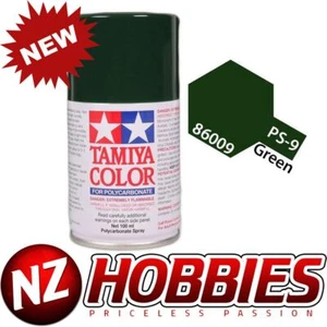 TAMIYA TAM86009 Spray Can Polycarbonate PS-9 Green - Picture 1 of 2