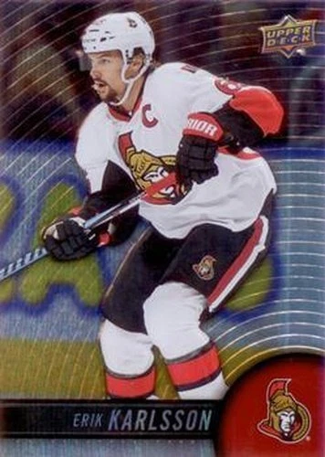 #65 Erik Karlsson - Ottawa Senators - 2017-18 Upper Deck Tim Hortons Hockey - Image 1 of 1