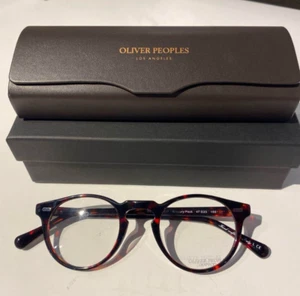 OLIVER PEOPLES Gregory Peck OV5186 1211 Eyeglasses 47□23 150 Tortoiseshell New - Picture 1 of 8