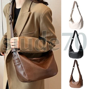 Womens Leather Crossbody Purse Shoulder Bag Tote Handbags Hobo Messenger Satchel - Picture 1 of 8