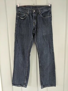 Levis 559 Mens 30x32 Jeans 30W 32L Relaxed Straight Blue Dark Wash Cotton 31x32 - Picture 1 of 10