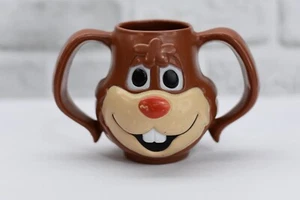 Tazza coniglietto coniglio vintage Nestlé Quik Nesquik cioccolato latte manici orecchie 12 oz - Foto 1 di 4