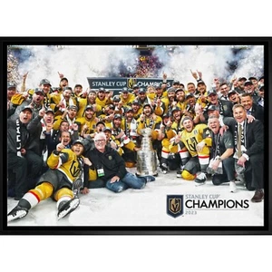 Vegas Golden Knights " Stanley Cup " Canvas 2023 Hockey NHL Ready To Hang Art - Picture 1 of 8