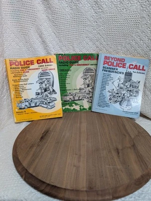 729 Vtg Radio Shack Police Call Scanner Radio Guide 1995  & 85 Editions, &... - Image 1 of 4