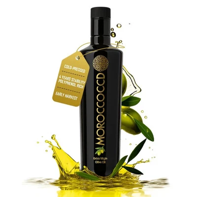 Aceite de Oliva Virgen Extra Marruecos Oro Nueva Cosecha - Prensado en Frío - Rico en Polifenoles Foto 1 de 4