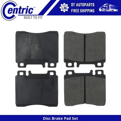 Для 1993 Mercedes-Benz 400SEL | Центричные передние дисковые тормозные колодки | полуметаллические - Изображение 1 из 4