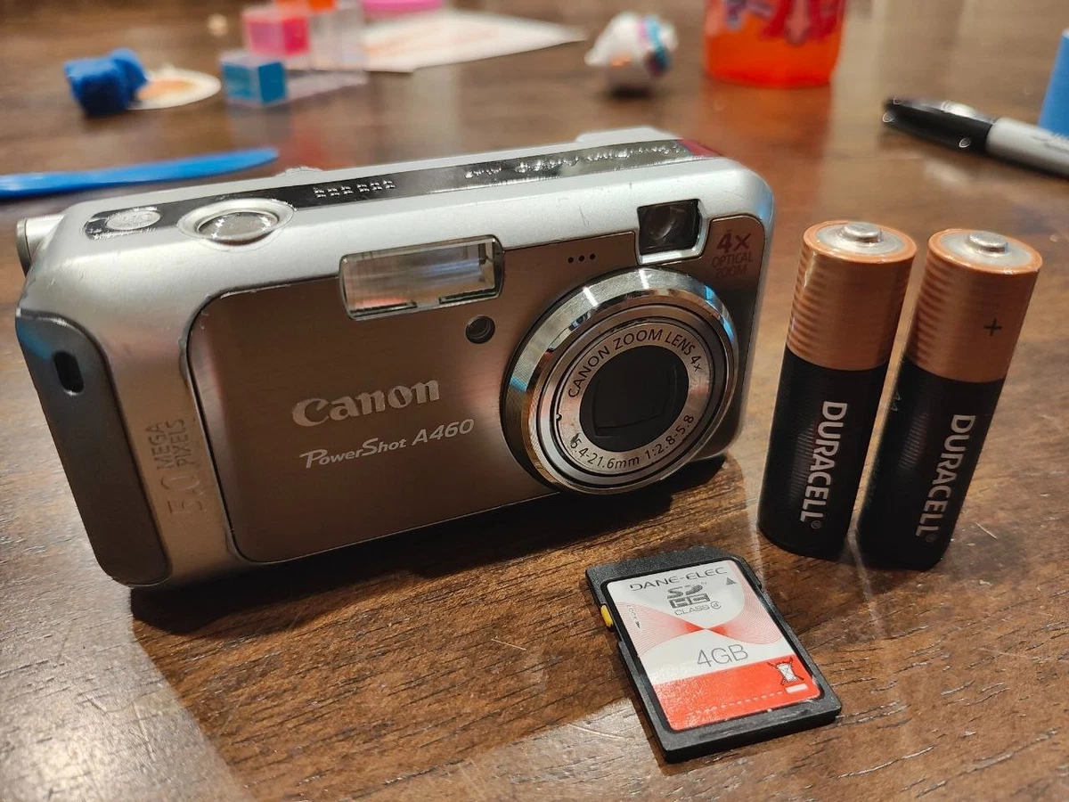 Canon PowerShot A460 1-4.9x Digital Zoom Cameras for sale | eBay