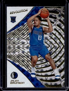 2018-19 Panini Revolution Jalen Brunson RC Groove Rookie #130 Mavericks - Foto 1 di 2