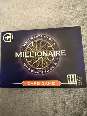Who Wants to Be a Millionaire Card Game Boxed - Image 1 of 2