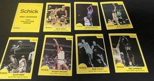 SCHICK NBA LEGENDS 1985 COLLECTORS SERIES 25 CARD SET BIG O COUSY HAVLICEK BING - Picture 1 of 6