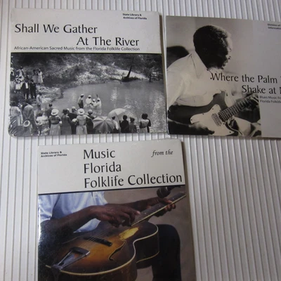 Music Florida Folklife Collection Folk Country 3 sealed CDS VERY  RARE - Image 1 of 2