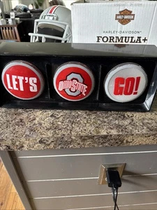 Ohio State University "Let’s Go" NCAA blinkende Ampel Buckeyes - Bild 1 von 9