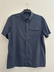 Arc'teryx Elaho Snap Button Shirt Men XL Stretch Long Sleeve Hiking Outdoor - Picture 1 of 11