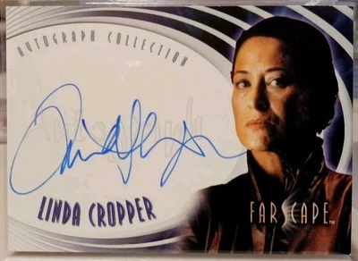 Farscape Season 3 Linda Cropper Autograph Card A17 as Xhalax Sun 2002  - Image 1 of 2