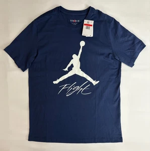 Nike Air Jordan Men's Blue T-Shirt Jumpman Logo Sz Large NEW AO0664-410 - Picture 1 of 4