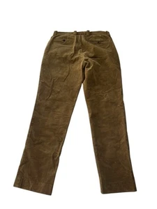 Brooks Brothers Corduroy Pants Mens Size 32X30 Brown Cotton Stretch Pocket - Picture 1 of 13