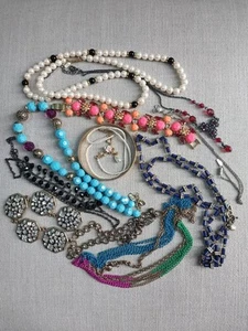 11 teiliges Konvolut Schmuck von 1928 und J Crew Schmuck alle signiert schön! - Bild 1 von 12