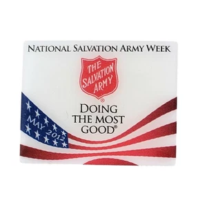 Anstecknadel der Heilsarmee-Woche 2012 Doing The Most Good - Bild 1 von 4