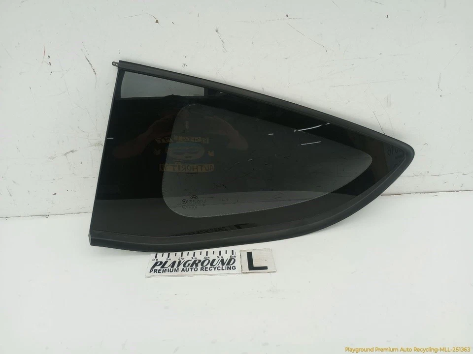 Vidrio de ventilación trasero izquierdo para conductor Hyundai Genesis Coupe se adapta a 2009-2014 09 10 Foto 1 de 4