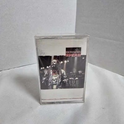 Burning Spear “Live In Paris” Cassette New Sealed Slash Records 9 25842-4 VTG - Image 1 of 4