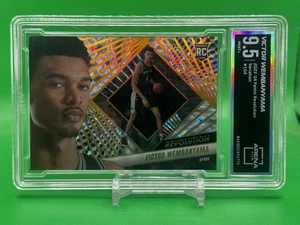 2023 Panini Revolution Variation #104 Victor Wembanyama RC Mint+ AC 9.5 - Picture 1 of 2