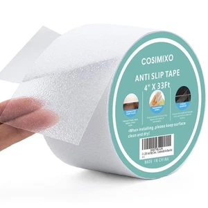 4" x 33Ft Clear Anti Slip Tape Waterprooft, Non-Slip Stair Treads Tape Tracti... - Picture 1 of 6