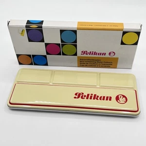 Vintage Pelikan 66/12 Aquarell Germany Metalldose TOP GEBRAUCHT Lesen - Bild 1 von 15