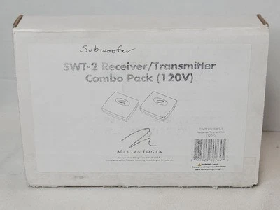 RARE- Martin Logan SWT-2 Wireless Subwoofer Transmitter/Receiver Kit - NEW - Image 1 of 4