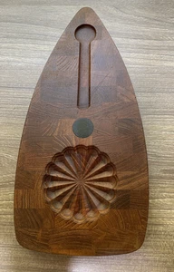 MCM Digsmed formaggio/tagliere in legno di teak vintage - 1964 Danimarca. - Foto 1 di 11