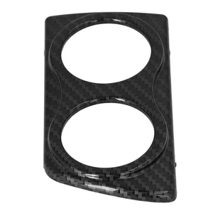 ˘Air Vent Twin Gauge Pod Cover Carbon Fiber Frame Mount Sticker For - Picture 1 of 12