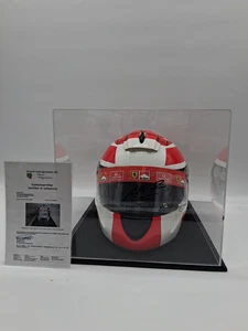 Michael Schumacher Formel 1 Replica Helm signiert in Vitrine Autogramm COA 1:1  - Bild 1 von 5