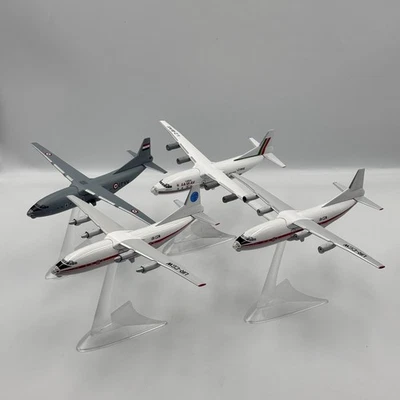 Set of 4 Antonov An-12 used Aircraft Models Indian Air Force, Balkan, Meridian - Image 1 of 4