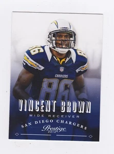 2013 Panini Prestige - Vincent Brown #167 - Bild 1 von 2