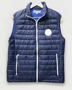 Michael Kors Men's Quilted Gilet Size Medium Grey Nylon Designer RMF38-SM - Picture 1 of 7