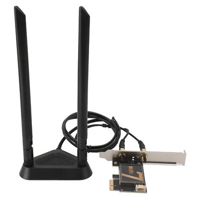 BE200NGW PCI Ex1 WiFi Card With 8DB Antenna 8774Mbps WIFI7 5.4 For KBY - Bild 1 von 4