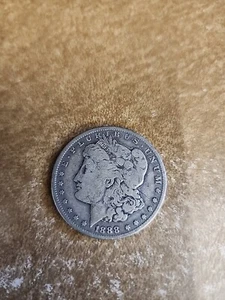 1888 7/8TF $1 Strong Morgan Silver Dollar - Picture 1 of 2