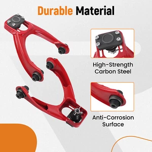 Front Upper Control Arms Adjustable Camber Kit for 1996 1997-2000 Honda Civic - Picture 1 of 11