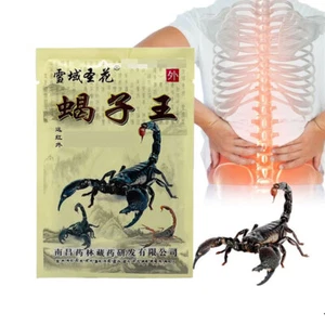 8x Scorpion Venom Pain Relief Patch Muscle Pain Joints Arthritis Medical Plaster - Bild 1 von 11