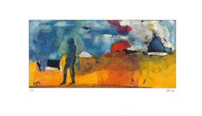 Große original Farbradierung Armin Mueller - Stahl " Sylt " handsigniert NEU - Bild 1 von 2