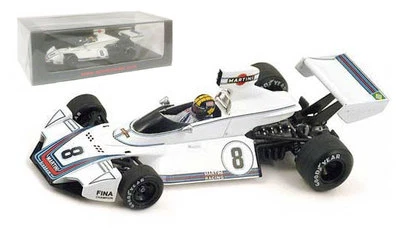 Spark S4345 Brabham BT44 #8 Winner Brazil GP 1975 - Carlos Pace 1/43 Scale - Image 1 of 4
