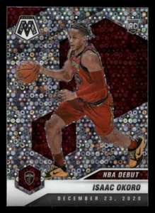 2020-21 Panini Mosaic Isaac Okoro #271 RC Fast Break Silver Cleveland Cavaliers - Picture 1 of 2